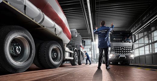 Кузовной ремонт грузовика - EURO Truckservice, СТО Новороссийск